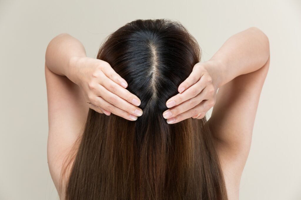 Showing Hair